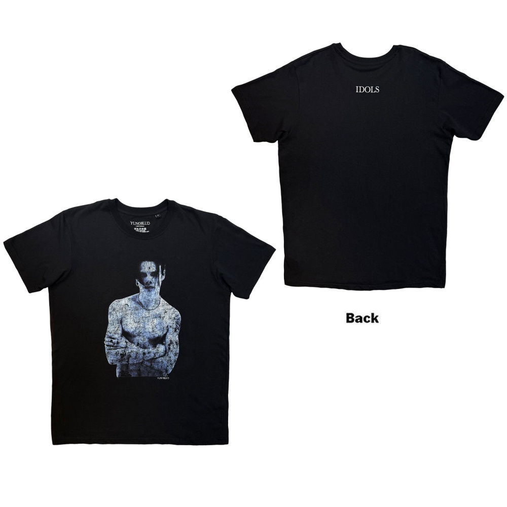 Yungblud - Portrait Tshirt Homme - Noir